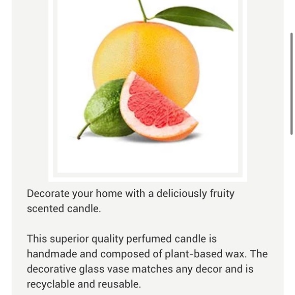 ALO Yoga Grapefruit Guava Perfumed Candle - Pink - Picture 6 of 6